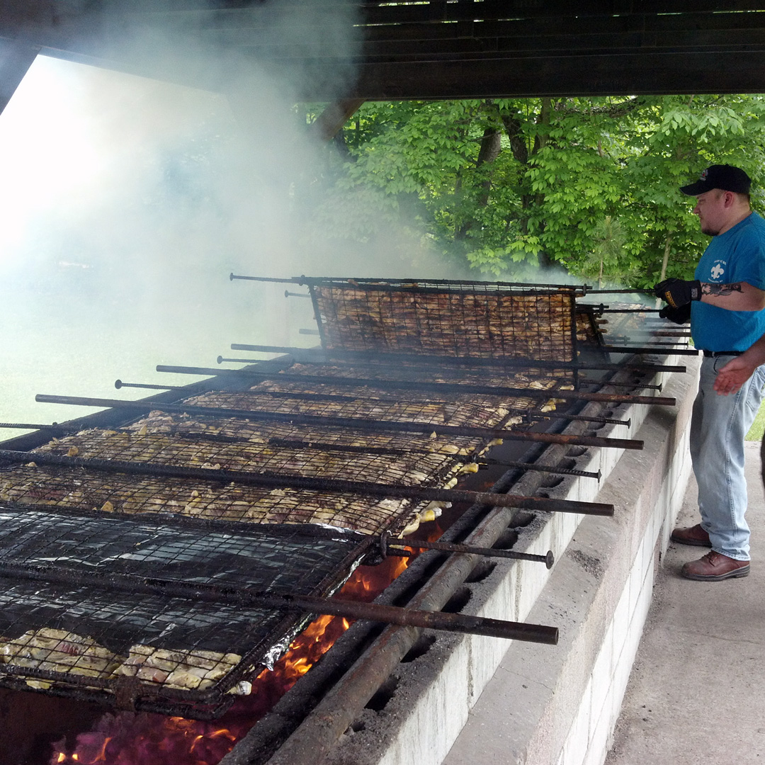 Annual Troop 106 chicken BBQ