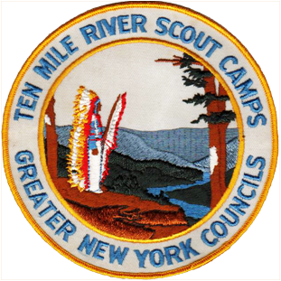 Ten Mile River summer camp patch